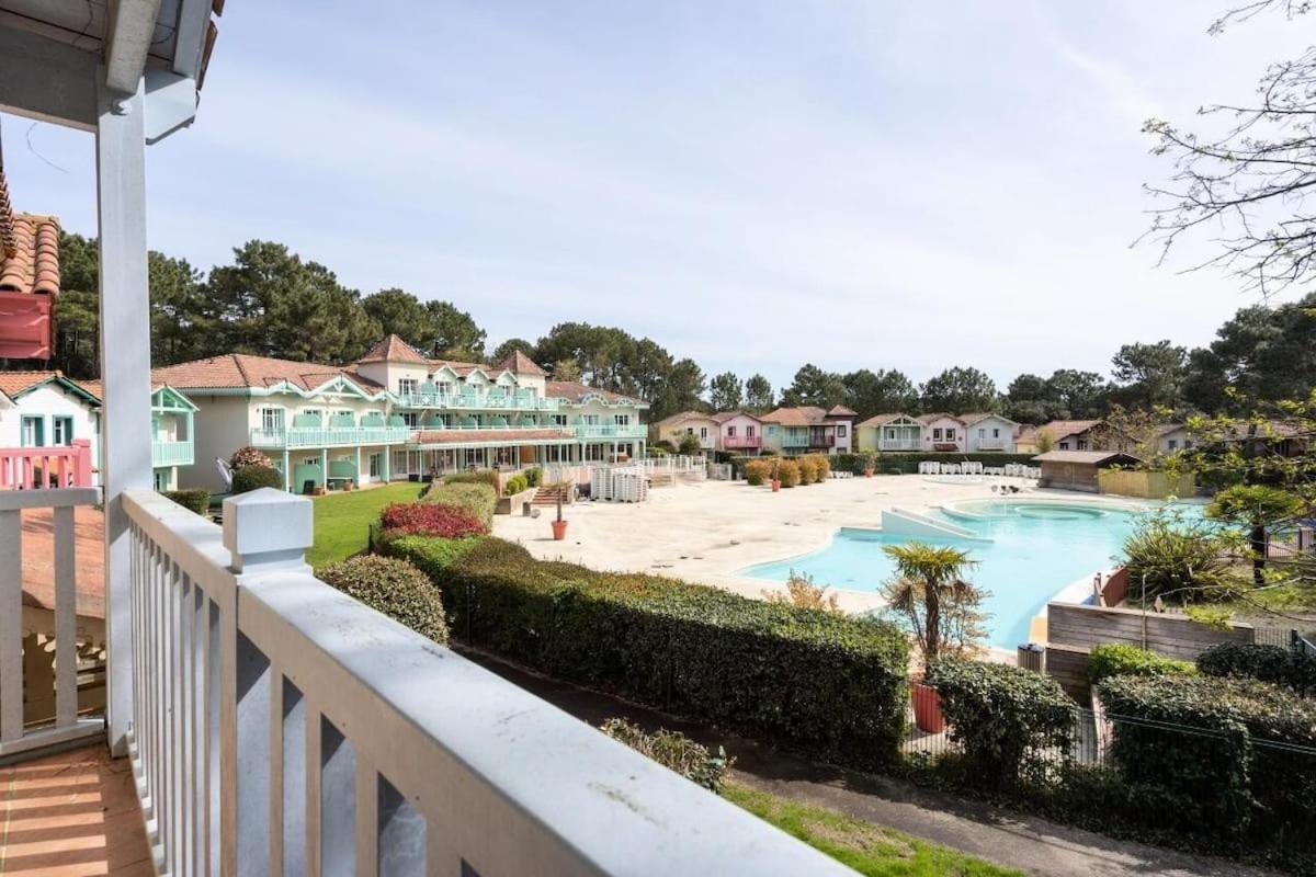 Maison Sur Golf Avec Piscine Chauffee A Lacanau Ocean Exterior foto